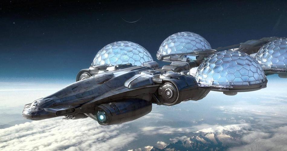 飞船电影-星际航行-太空探险