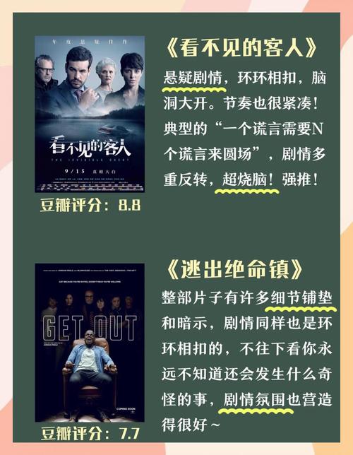 悬疑电影推荐-反转剧情-烧脑推理-经典悬疑