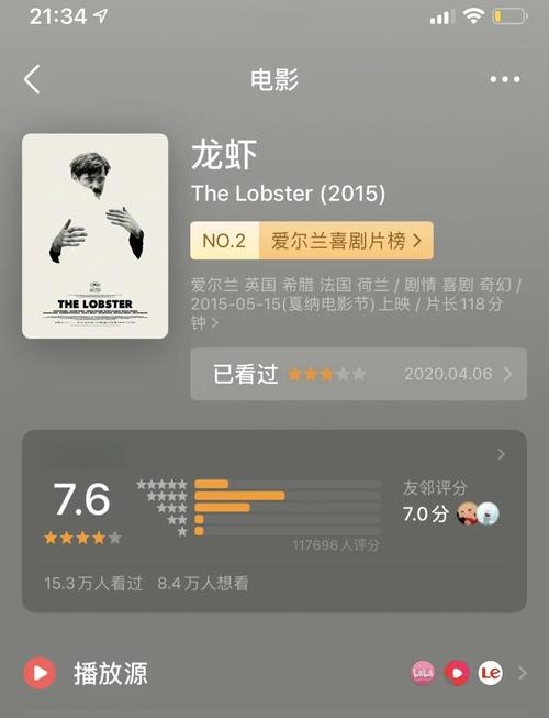 龙虾 电影-反乌托邦-单身-配对制度