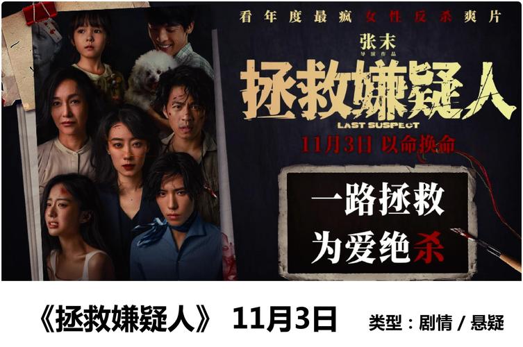 11月电影-贺岁档-新片上映