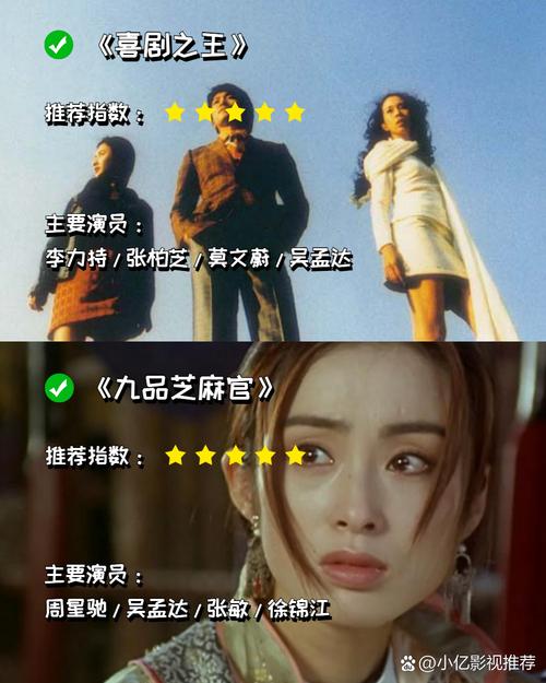 周星驰所有电影-无厘头喜剧-小人物逆袭-经典台词